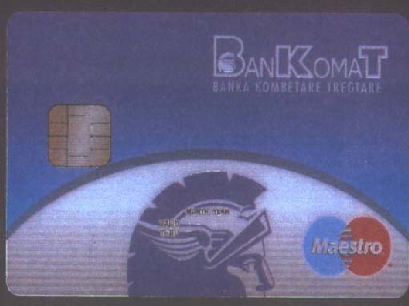 Paraqitja e markës BANKOMAT BKT