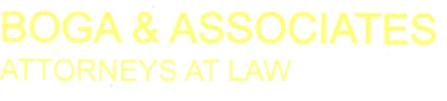 Paraqitja e markës BOGA & ASSOCIATES ATTORNEYS AT LAW