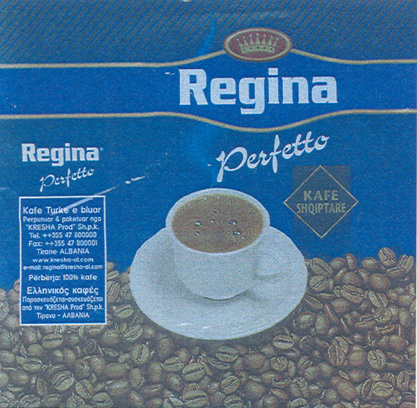 Paraqitja e markës REGINA PERFETTO