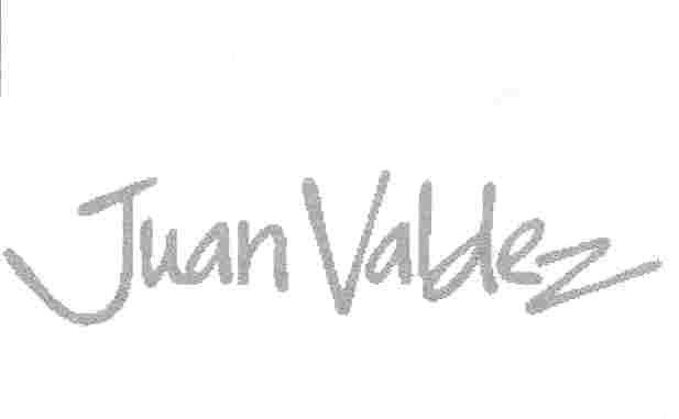 Paraqitja e markës JUAN VALDEZ