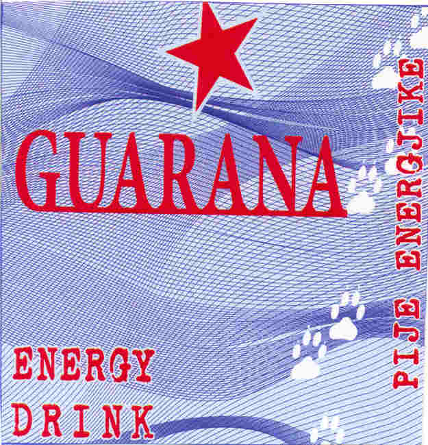 Paraqitja e markës GUARANA ENERGY DRINK