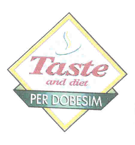 Paraqitja e markës TASTE'N DIET PER DOBESIM