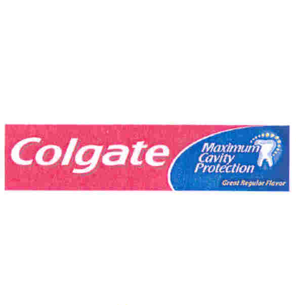 Paraqitja e markës COLGATE MAXIMUM CAVITY PROTECTION & TOOTH DESIGN