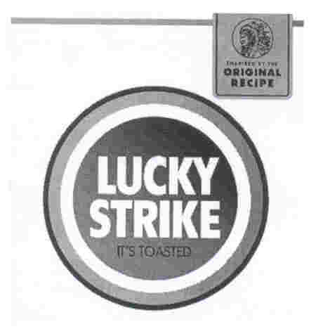 Paraqitja e markës LUCKY STRIKE ORIGINAL RECIPE SEAL SILVER