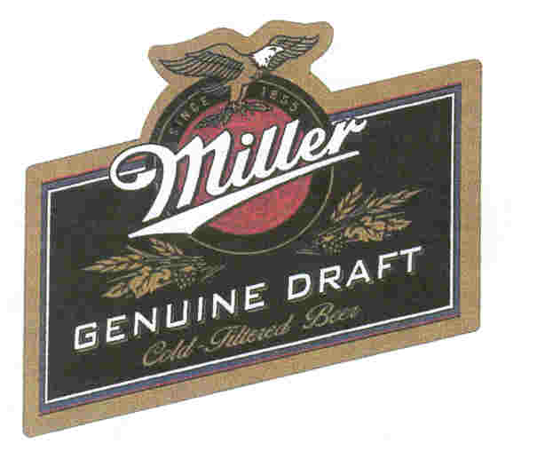 Paraqitja e markës MILLER GENUINE DRAFT