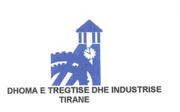 Paraqitja e markës DHOMA E TREGTISE DHE INDUSTRISE TIRANE