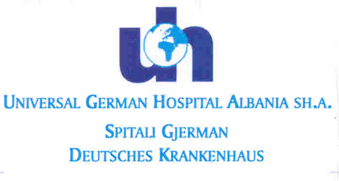 Paraqitja e markës UNIVERSAL GERMAN HOSPITAL ALBANIA SH.A.
