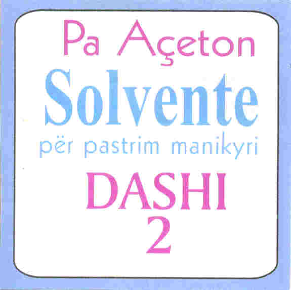Paraqitja e markës DASHI 2