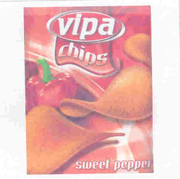 Paraqitja e markës VIPA CHIPS SWEET PEPPER