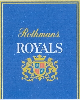 Paraqitja e markës ROTHMANS ROYALS