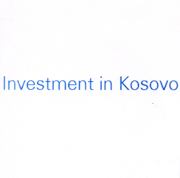 Paraqitja e markës INVESTMENT IN KOSOVO