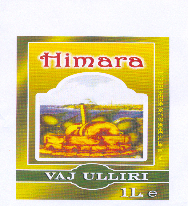 Paraqitja e markës HIMARA VAJ ULLIRI