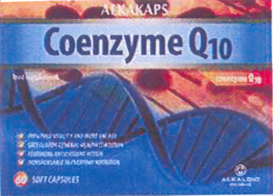 Paraqitja e markës ALKAKAPS COENZYME Q10