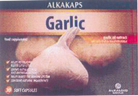 Paraqitja e markës ALKAKAPS GARLIC