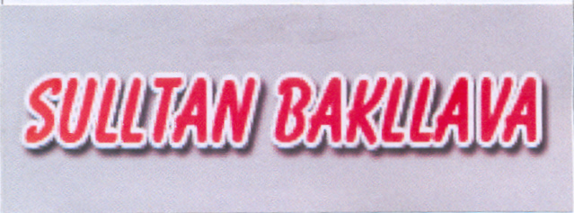 Paraqitja e markës SULLTAN BAKLLAVA