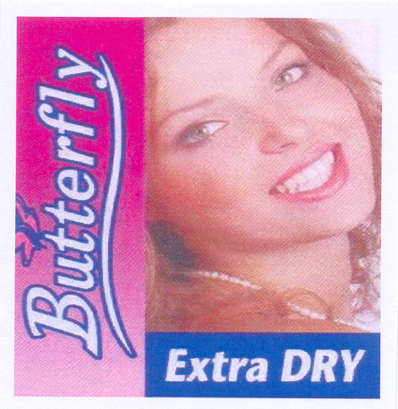 Paraqitja e markës BUTTERFLY EXTRA DRY