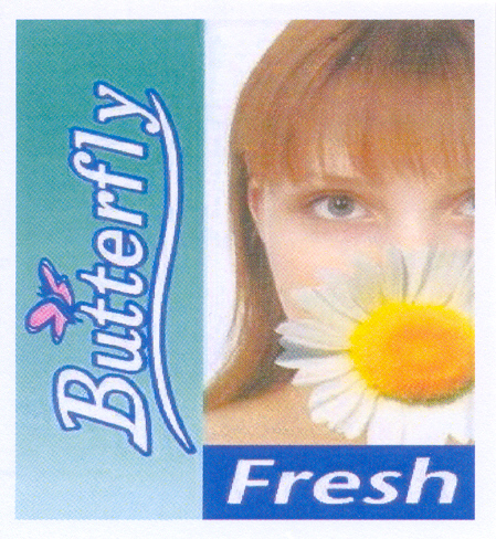 Paraqitja e markës BUTTERFLY FRESH
