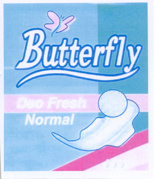 Paraqitja e markës BUTTERFLY DEO FRESH NORMAL