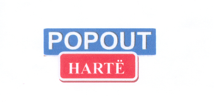 Paraqitja e markës POPOUT HARTE