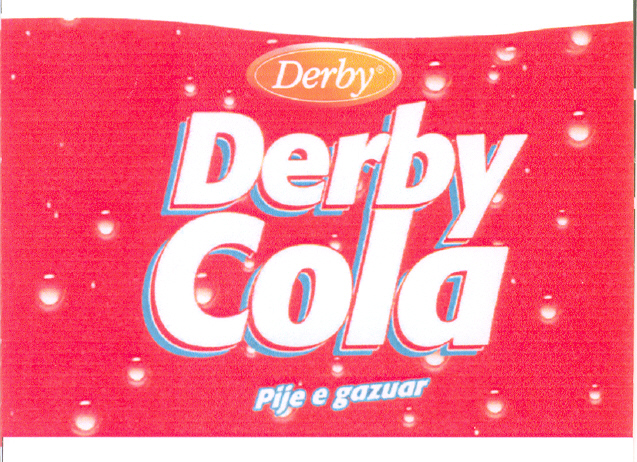 Paraqitja e markës DERBY COLA
