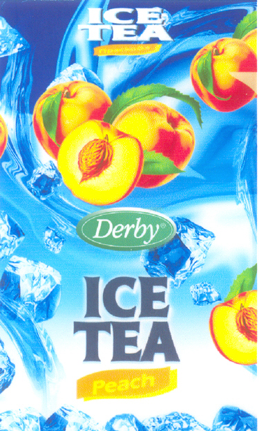 Paraqitja e markës DERBY ICE TEA PEACH