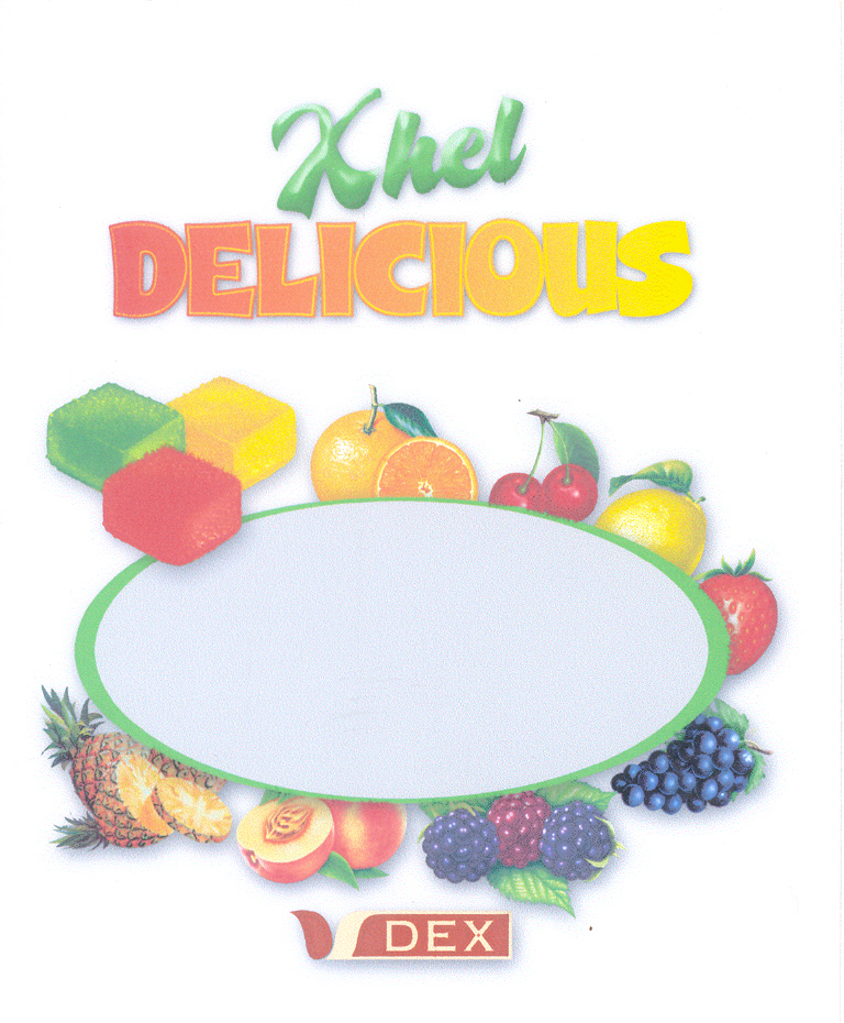 Paraqitja e markës V-DEX XHEL DELICIOUS