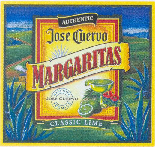 Paraqitja e markës JOSE CUERVO AUTHENTIC MARGARITAS