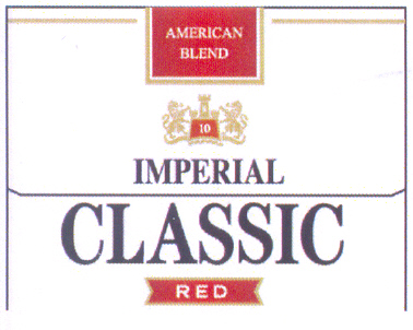 Paraqitja e markës IMPERIAL CLASSIC RED