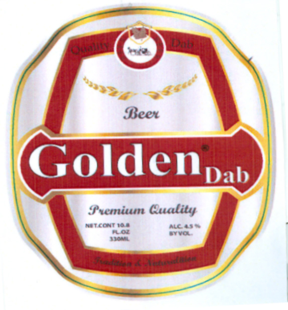 Paraqitja e markës GOLDEN DAB