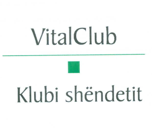 Paraqitja e markës VITALCLUB KLUBI I SHENDETIT