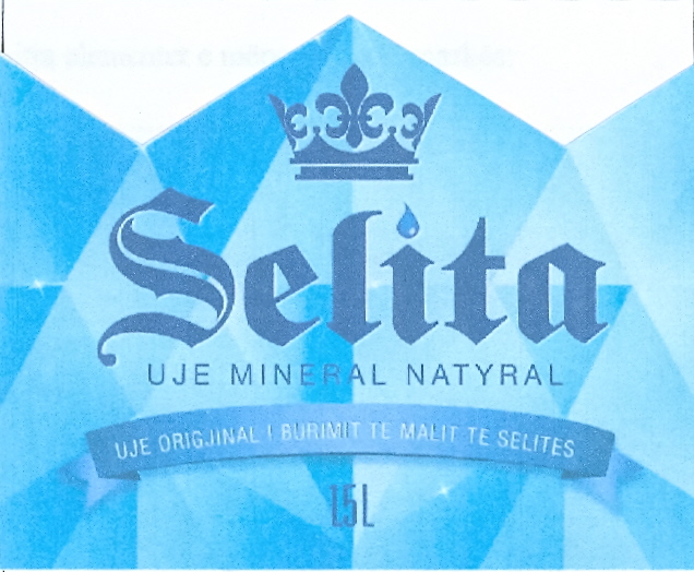 Paraqitja e markës SELITA - UJE MINERAL NATYRAL