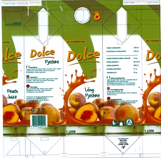 Paraqitja e markës Dolce Pjeshke