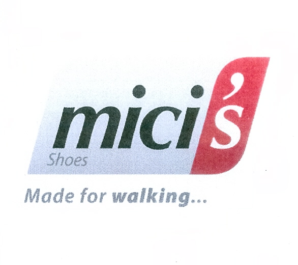 Paraqitja e markës mici's Shoes Made for walking