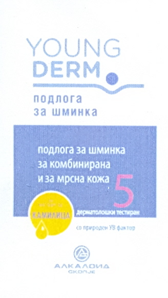 Paraqitja e markës Young Derm make up foundation 5