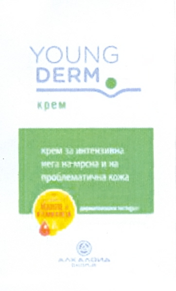 Paraqitja e markës Young Derm cream for intensive care of oily and problematic skin