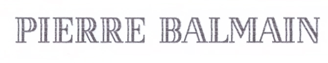 Paraqitja e markës PIERRE BALMAIN