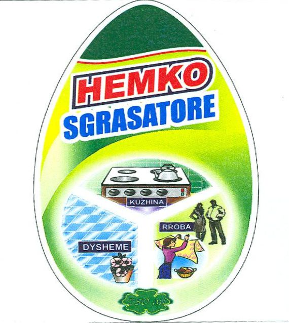 Paraqitja e markës HEMKO SGRASATORE