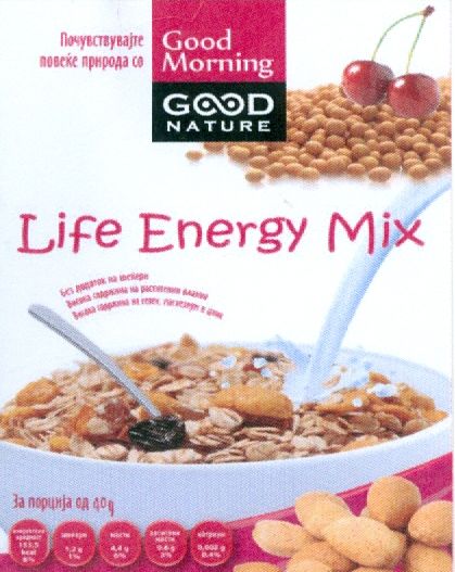Paraqitja e markës Life Energy Mix