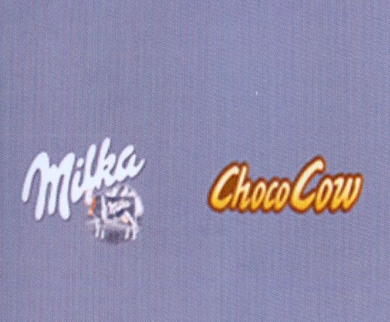 Paraqitja e markës MILKA CHOCOCOW