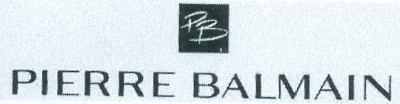 Paraqitja e markës PB PIERRE BALMAIN