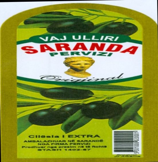 Paraqitja e markës SARANDA