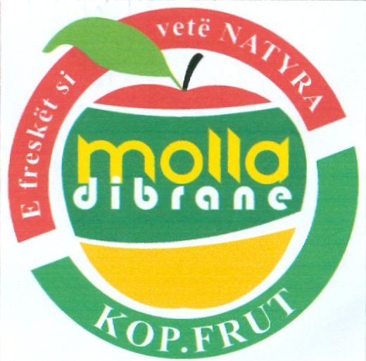 Paraqitja e markës KOP.FRUT Molla Dibrane