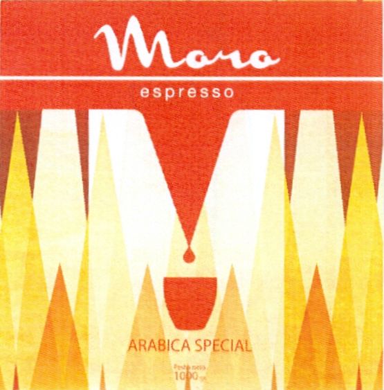 Paraqitja e markës Moro espresso