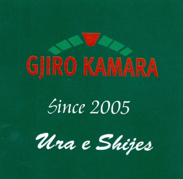 Paraqitja e markës GJIRO KAMARA Since 2005 Ura e shijes.