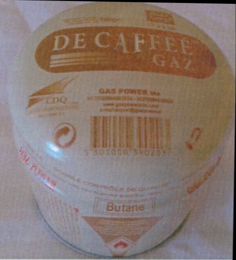 Paraqitja e markës DE CAFFEÉ GAZ