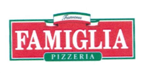 Paraqitja e markës FAMOUS FAMIGLIA PIZZERIA