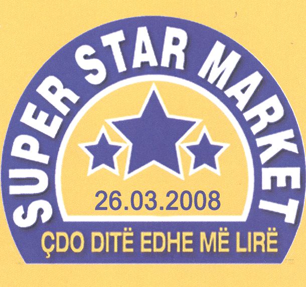 Paraqitja e markës SUPER STAR MARKET ÇDO DITË EDHE MË LIRË