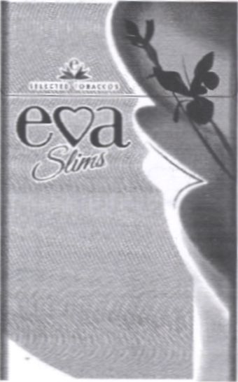 Paraqitja e markës E-A Slims SELECTED TOBACCOS