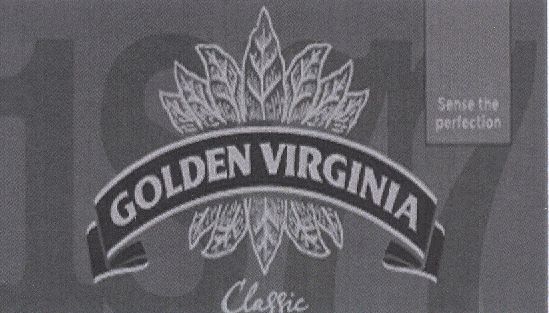 Paraqitja e markës Golden Virginia Classic 1877 sense of perfection