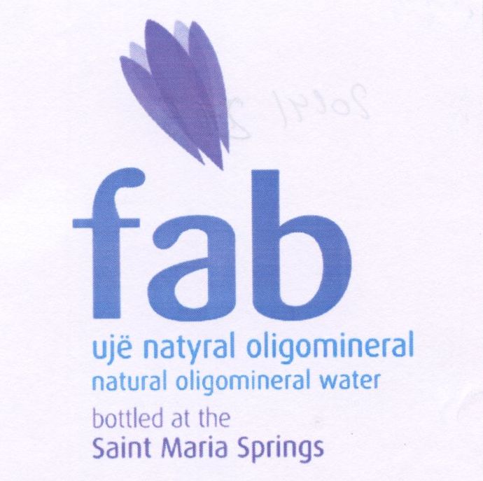 Paraqitja e markës FAB ujë natyral oligomineral
natural oligomineral water